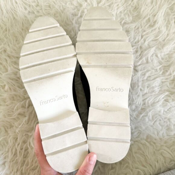 Franco Sarto Draco Sport Loafers - Black Leather | Size 9 - Picture 7 of 8